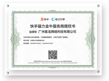 快手磁力金牛服务商